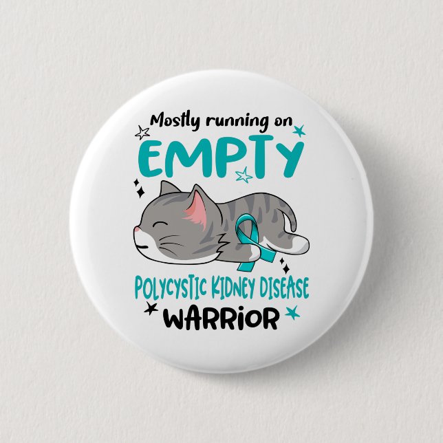 Polycystiskt njursjukdom - medvetandegrad Månadsra Knapp (Framsida)