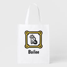 Polyester Bag - Cat Brev B i Ram