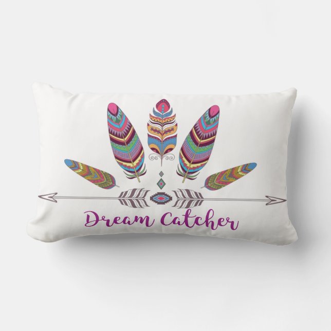 Polyester Dekorativ kudde, Lumbalfyllning 13 tum x Lumbarkudde (Framsida)