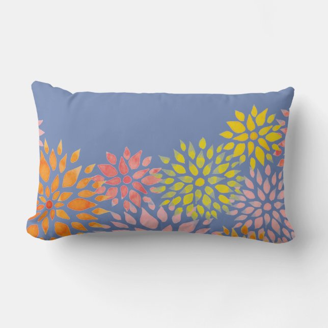 Polyester Dekorativ kudde, Lumbalfyllning 13 tum x Lumbarkudde (Framsida)