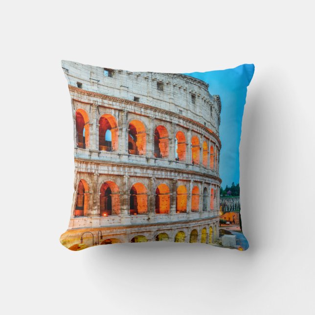 Polyester kastkudde, Kastkudde Colosseum Kudde (Framsida)