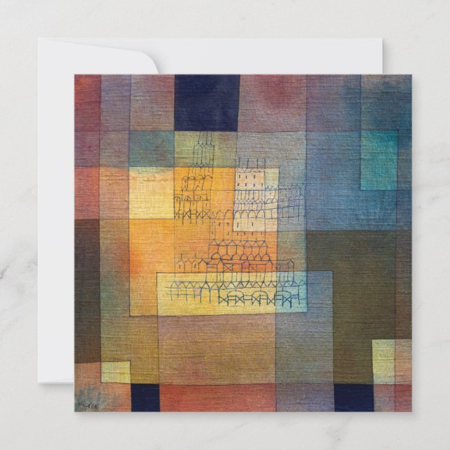 Polyfonisk arkitektur | Paul Klee | (Framsida)