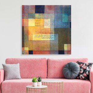 Polyfonisk arkitektur Paul Klee Canvastryck