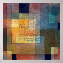 Polyfonisk arkitektur | Paul Klee | Poster