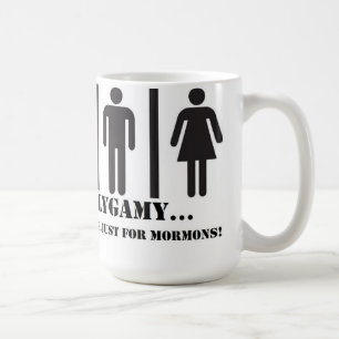 Polygamy - inte precis för Mormonsmugg Kaffemugg