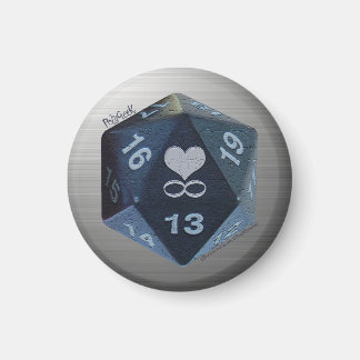 PolyGeek Magnet - svart