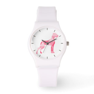 Polygon Grand Danois Rosa Armbandsur