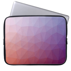 polygonabstrakt. Modern abstrakt illustration wi Laptop Fodral