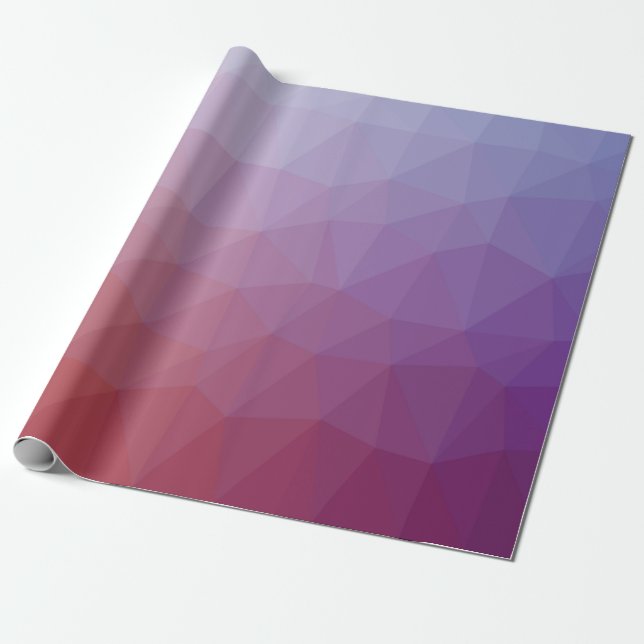  polygonabstrakt. Modern abstrakt illustration wi Presentpapper (Utrullad)