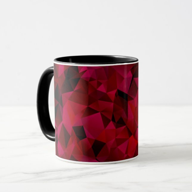 polygonala, trianglar mugg (Framsida vänster)