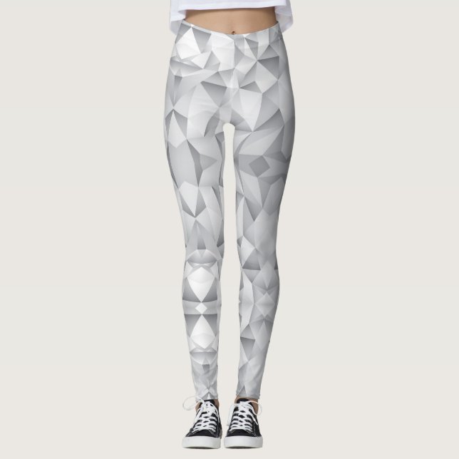 Polygone Love - Power Yoga Leggings (Framsida)