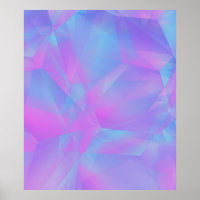 Polygoners Rosa Blue Lila