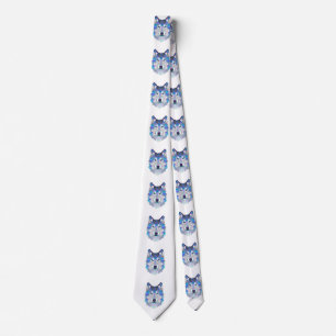 Polygonns geometriska varg slips