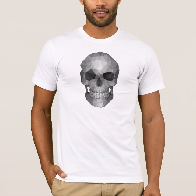Polygons skull t-shirt (Framsida)