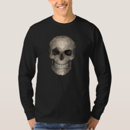Polygons skull tee shirt