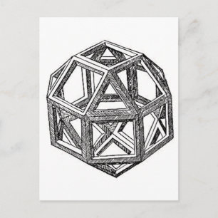 Polyhedra. Vykort