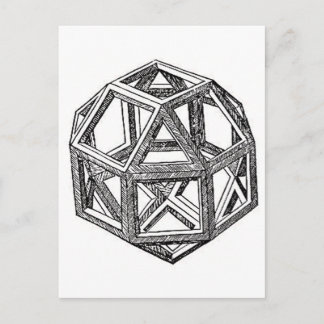 Polyhedra. Vykort