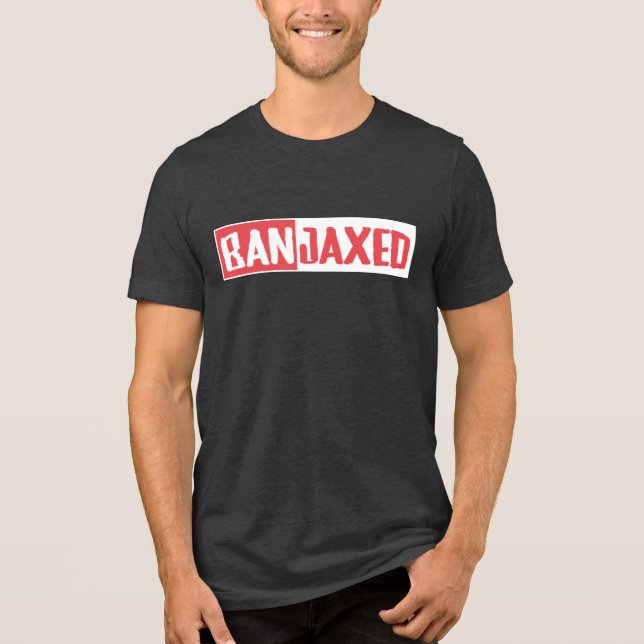 Polyhedron Collider podcast - Banjaxed T Shirt (Framsida)