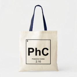 Polyhedron Collider Podcast - Elemental Tote Bag Tygkasse