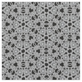PolyHexaBloom Modern medeltida kedjestruktur Tyg