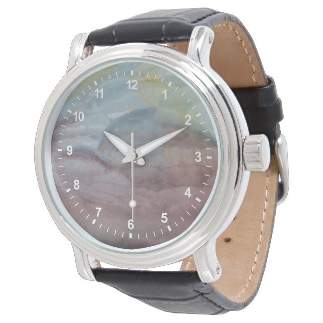 Polykrom Jaspis Armbandsur (Vinklad)