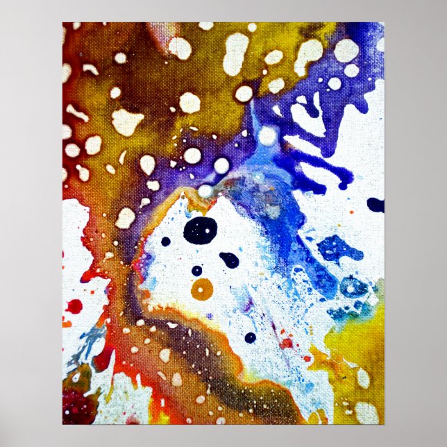 Polykromoptisk #1B av Michael Moffa Poster (Framsidan)