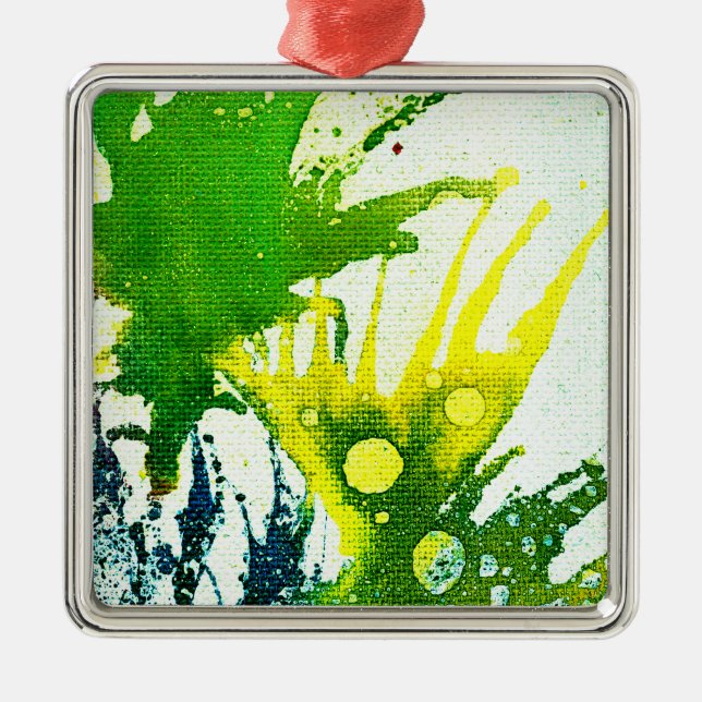 Polykromoptisk #2B av Michael Moffa Julgransprydnad Metall (Framsidan)