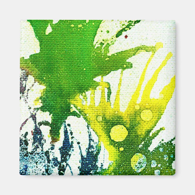 Polykromoptisk #2B av Michael Moffa Magnet (Framsidan)