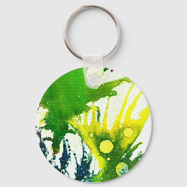 Polykromoptisk #2B av Michael Moffa Nyckelring (Framsida)