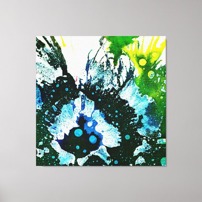 Polykromoptisk #2C av Michael Moffa Canvastryck (Framsida)