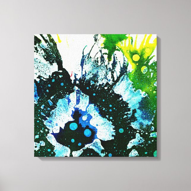 Polykromoptisk #2C av Michael Moffa Canvastryck (Framsida)