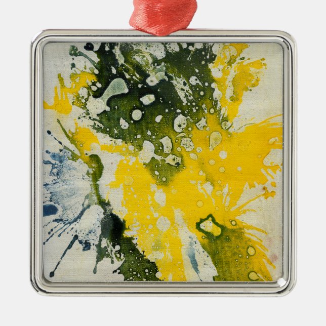 Polykromoptisk #8 av Michael Moffa Julgransprydnad Metall (Framsidan)