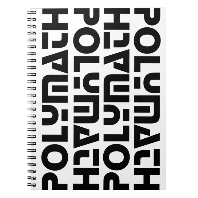 Polymath Anteckningsbok Med Spiral (Framsidan)
