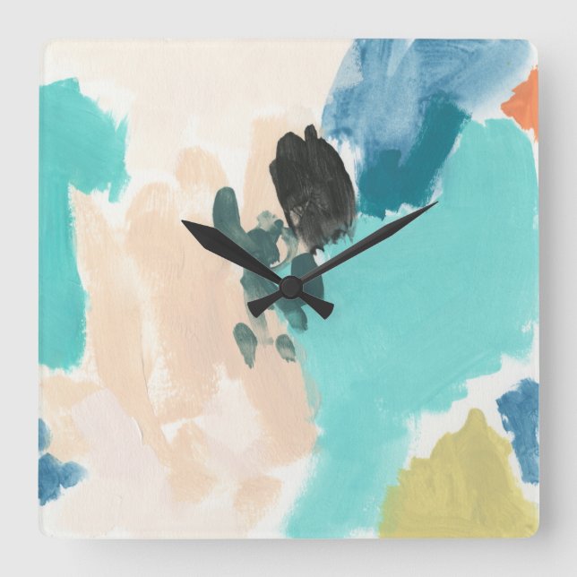 Polymerisk III Fyrkantig Klocka (Framsida)