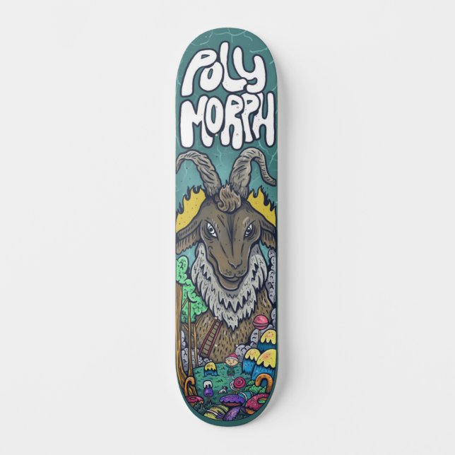Polymorph Candyland Skateboard (Framsida)
