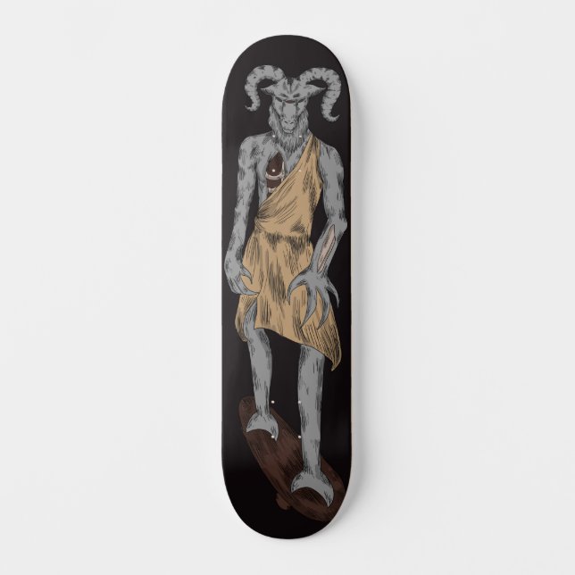 Polymorph Demonic Goat Skateboard (Framsida)