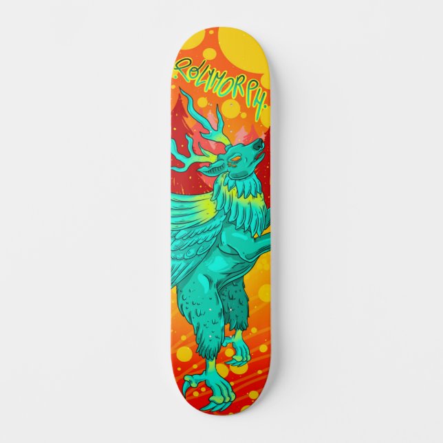 Polymorph Peryton Skateboard (Framsida)