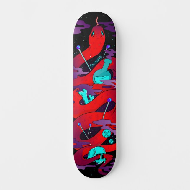 Polymorph Voodoo Snake Skateboard (Framsida)