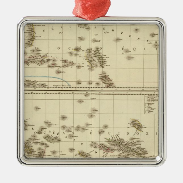 Polynesia 3 julgransprydnad metall (Framsidan)