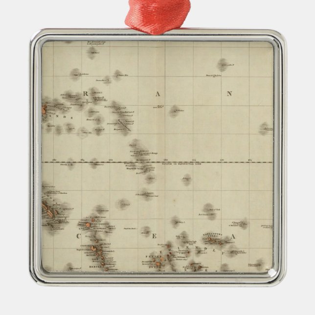 Polynesia Julgransprydnad Metall (Framsidan)