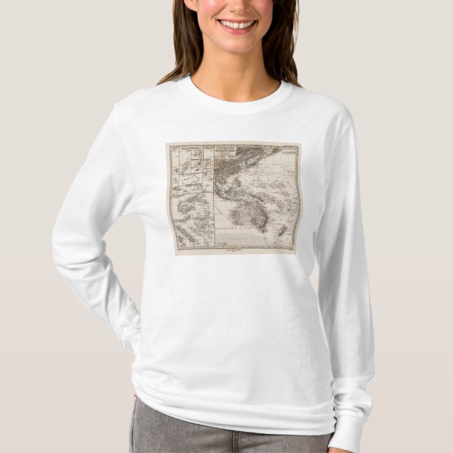 Polynesia karta t-shirt (Framsida)
