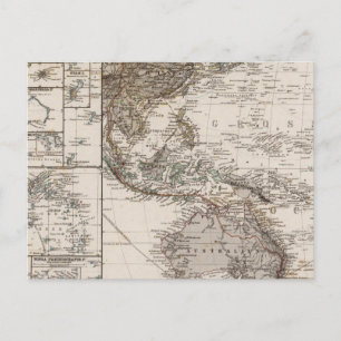 Polynesia Karta Vykort