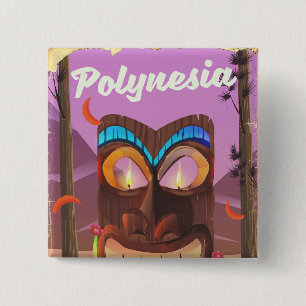 Polynesia Tiki-mask Knapp