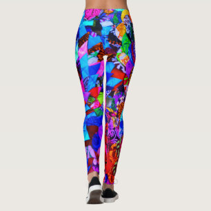 POLYNESIAN MAUI MÖNSTER LEGGINGS