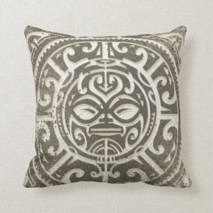 Polynesian stam- ansiktebrunt kudde