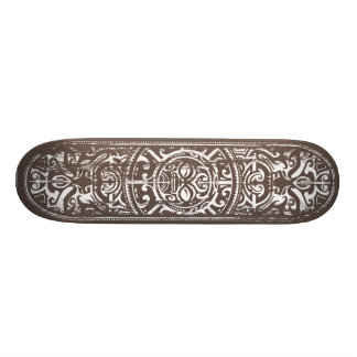 Polynesian stam- ansikteGrunge Mini Skateboard Bräda 18,5 Cm