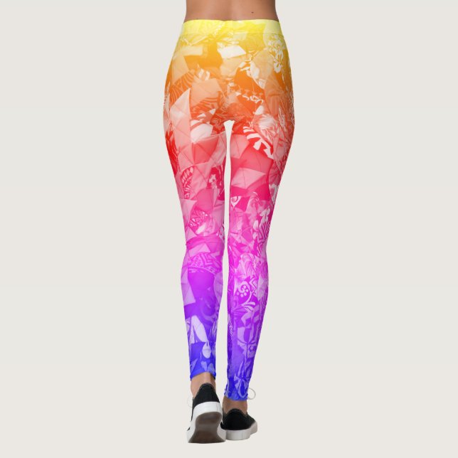 POLYNESIAN WAIKIKI MÖNSTER LEGGINGS (Baksida)