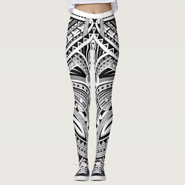 Polynesien 003 leggings (Framsida)