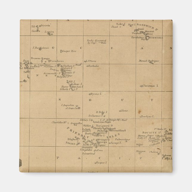 Polynesien 2 magnet (Framsidan)
