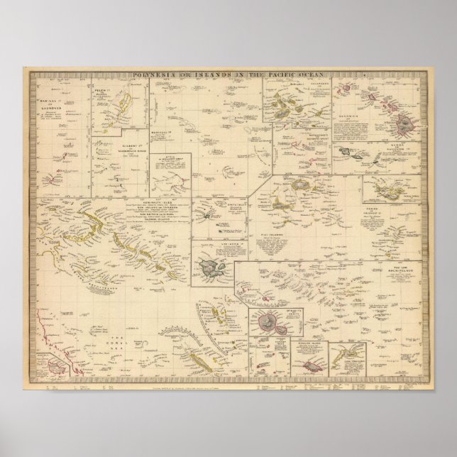 Polynesien 3 poster (Framsidan)